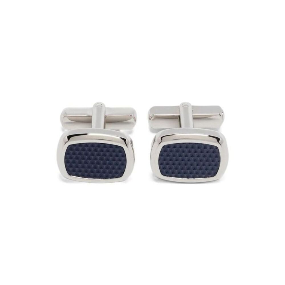HUGO BOSS Men's Textured Inlay Cufflinks Men 410 Earrings